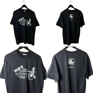 HB's Italian Restaurant & Bar Las Vegas NV T Shirt Vintage Y2K Large L Solid
